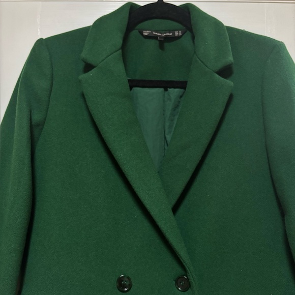 Zara Green Coat - Picture 4 of 12